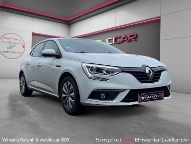 Renault megane iv berline tce 100 energy life garantie 12 mois occasion simplicicar brive la gaillarde  simplicicar...