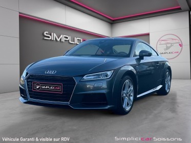 Audi tt coupe 2.0 tdi 184 s line - virtual cockpit / gris daytona - garantie 12 mois occasion simplicicar soissons...