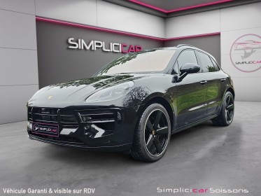 Porsche macan s 3.0 354 pdk - pack chrono/pasm/to/matrix/bose/cam 360/ptv/ja 21/attelage/suivi- garantie 12 mois occasion...