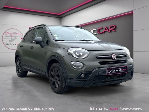 Fiat 500x my19 1.6 multijet 120 ch s-design - caméra/keyless/vert alpi mat/suivi complet - garantie 12 mois occasion...