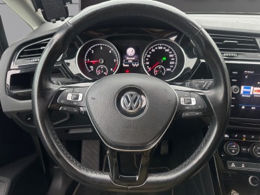 Volkswagen touran 2.0 tdi 150 dsg7 7pl carat - suivi vw/sièges massants et chauffants/caméra - garantie 12 mois occasion...