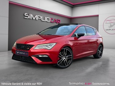 Seat leon 2.0 tsi 300 dsg6 cupra - suivi complet/cuir/toit pano/sièges elec chauffants/caméra - garantie 12 mois occasion...