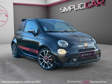 Abarth 595c e6d temp 1.4 turbo 16v t-jet 165 ch bva5 turismo cabriolet - beats audio/cuir/ja17/radar - garantie 12 mois...