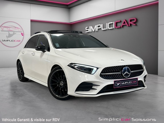 Mercedes classe a 200 d 8g-dct amg line - suivi complet/toit pano/caméra/led ambiance/sièges elec chauffants - garantie...