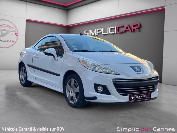 Peugeot 207 cc sport pack 1.6 hdi 112ch fap occasion cannes (06) simplicicar simplicibike france