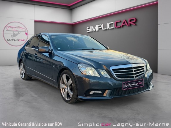 Mercedes classe e 350 cdi 3.0 cdi v6 231  blueefficiency avantgarde executive a - pack amg occasion simplicicar lagny ...