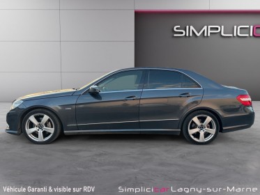 Mercedes classe e 350 cdi 3.0 cdi v6 231  blueefficiency avantgarde executive a - pack amg occasion simplicicar lagny ...