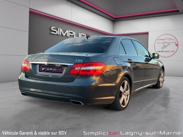 Mercedes classe e 350 cdi 3.0 cdi v6 231  blueefficiency avantgarde executive a - pack amg occasion simplicicar lagny ...