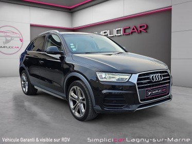 Audi q3 q3 2.0 tdi 150 ch s tronic 7 quattro ambition luxe occasion simplicicar lagny  simplicicar simplicibike france