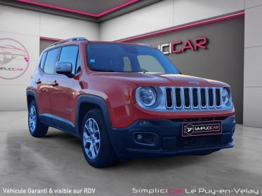 Jeep renegade 1.4 i multiair ss 140 ch limited occasion simplicicar velay simplicicar simplicibike france