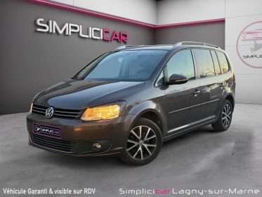 Volkswagen touran 1.6 tdi 105 fap confortline occasion simplicicar lagny  simplicicar simplicibike france