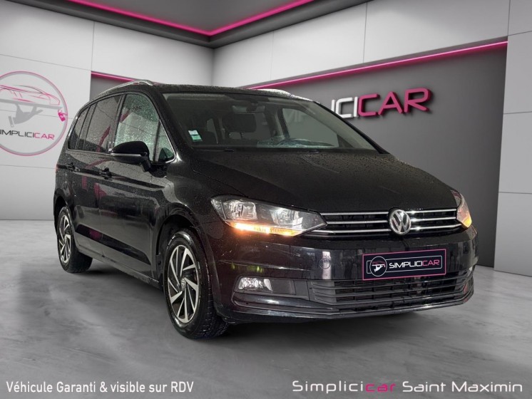 Volkswagen touran 1.6 tdi 115 bmt dsg7 7pl connect / courroie de distribution a jour occasion simplicicar st-maximin...