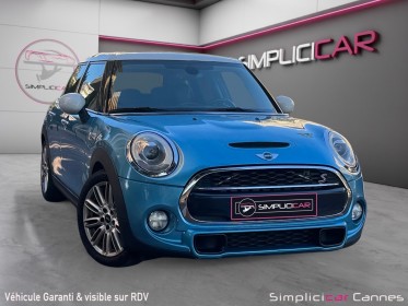 Mini hatch 5 portes cooper s 192 ch finition chili occasion cannes (06) simplicicar simplicibike france