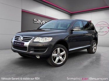 Volkswagen touareg 3.0 v6 tdi 225 fap carat tiptronic a occasion simplicicar besanÇon simplicicar simplicibike france