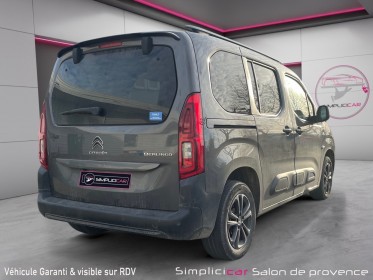 Citroen berlingo e-  taille m 136 ch 100 kwh automatique shine / camera de recul / regulateur / garantie occasion simplicicar...