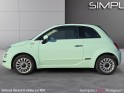 Fiat 500c serie 6 85ch. boite auto lounge bluetooth / radars de recul / suivi d'entretien / kilométrage certifié occasion...