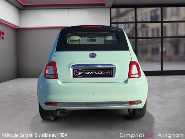 Fiat 500c serie 6 85ch. boite auto lounge bluetooth / radars de recul / suivi d'entretien / kilométrage certifié occasion...