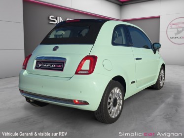 Fiat 500c serie 6 85ch. boite auto lounge bluetooth / radars de recul / suivi d'entretien / kilométrage certifié occasion...