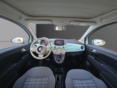 Fiat 500c serie 6 85ch. boite auto lounge bluetooth / radars de recul / suivi d'entretien / kilométrage certifié occasion...