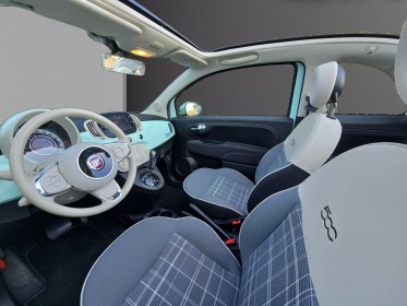 Fiat 500c serie 6 85ch. boite auto lounge bluetooth / radars de recul / suivi d'entretien / kilométrage certifié occasion...