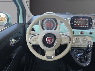 Fiat 500c serie 6 85ch. boite auto lounge bluetooth / radars de recul / suivi d'entretien / kilométrage certifié occasion...