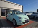 Fiat 500c serie 6 85ch. boite auto lounge bluetooth / radars de recul / suivi d'entretien / kilométrage certifié occasion...