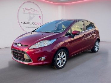 Ford fiesta 1.4 tdci 70 ch titanium--- occasion simplicicar orgeval  simplicicar simplicibike france