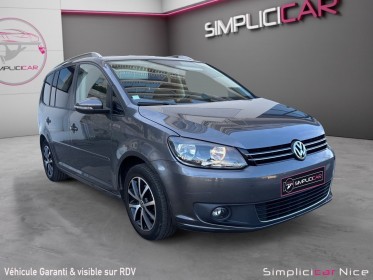 Volkswagen touran 1.6l tdi 105 confort line occasion  simplicicar vaucresson nice - pfvauto simplicicar simplicibike france