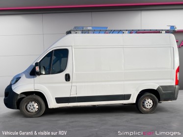 Peugeot boxer fourgon tole 333 l2h2 bluehdi 140 ss asphalt occasion simplicicar limoges  simplicicar simplicibike france