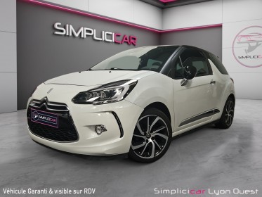 Citroen ds3 1.6 bluehdi ss 120 cv sport chic phase 2 garantie 12 mois occasion simplicicar lyon ouest simplicicar...