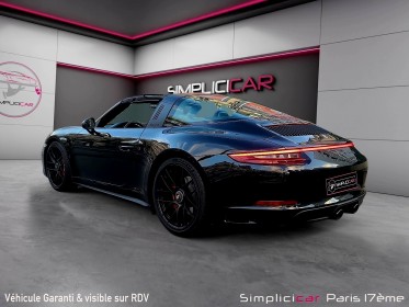 Porsche 911 targa 4 3.0i 450 gts pdk entretien porsche occasion paris 17ème (75)(porte maillot) simplicicar simplicibike...