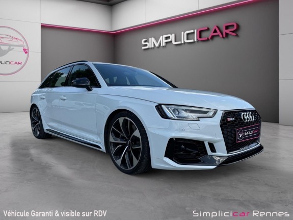 Audi rs4 avant v6 tfsi 2.9 450 ch tiptronic 8 - immatriculation française - pas de malus occasion simplicicar rennes...