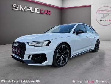 Audi rs4 avant v6 tfsi 2.9 450 ch tiptronic 8 - immatriculation française - pas de malus occasion simplicicar rennes...