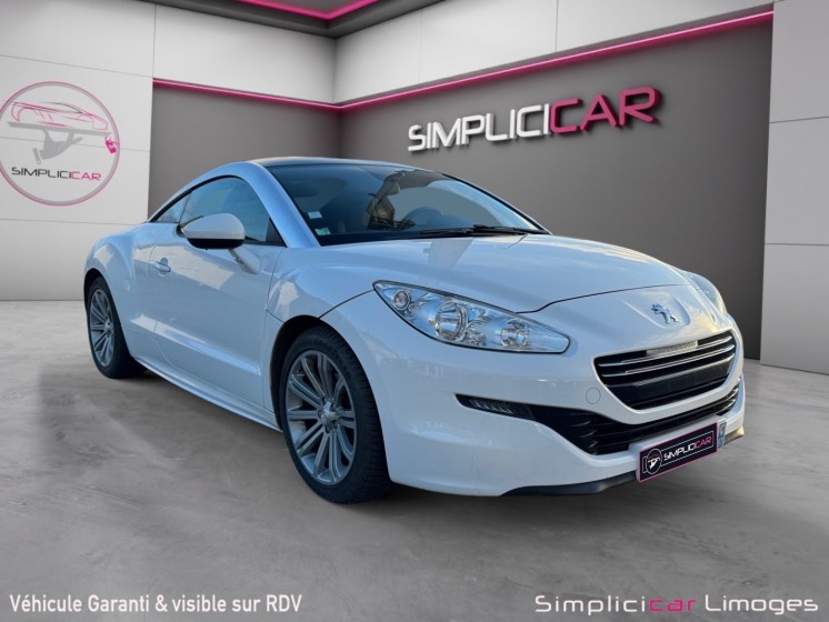 Peugeot rcz 1.6 thp 155ch garantie 12 mois occasion simplicicar limoges  simplicicar simplicibike france