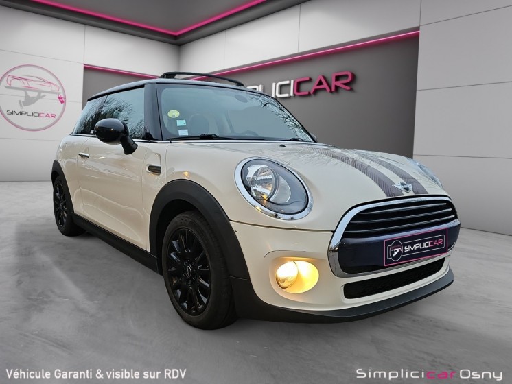 Mini hatch 3 portes f56 edition shoreditch cooper d  116 ch bva6 occasion osny simplicicar simplicibike france