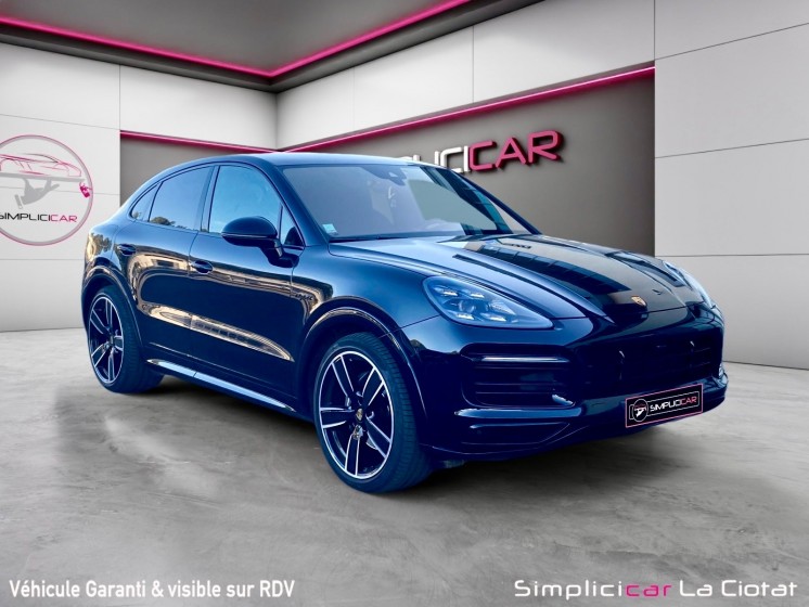 Porsche cayenne coupe e-hybrid 3.0 v6 462 ch tiptronic bva full entretien  porsche carnet et factures a jour occasion...