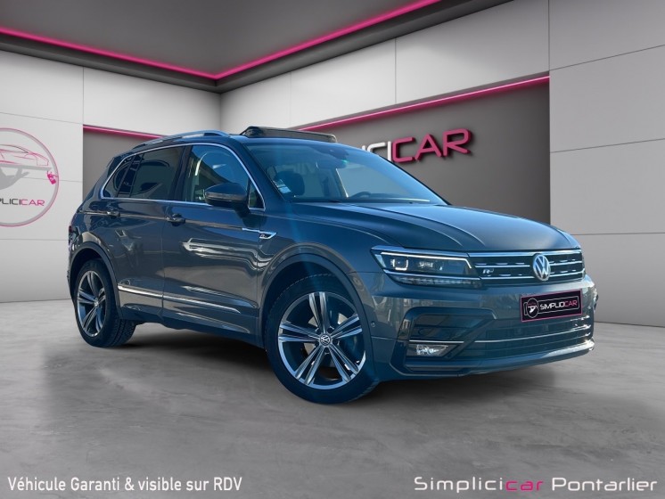 Volkswagen tiguan 2.0 tdi 150 dsg7 carat r-line occasion simplicicar pontarlier simplicicar simplicibike france