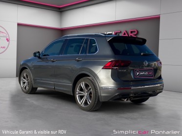 Volkswagen tiguan 2.0 tdi 150 dsg7 carat r-line occasion simplicicar pontarlier simplicicar simplicibike france