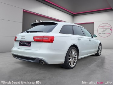 Audi a6 avant v6 3.0 tdi  204cv avus //garantie 1 an// ext s.lilne// occasion simplicicar lille  simplicicar simplicibike...