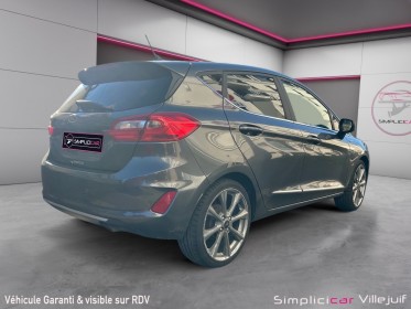 Ford fiesta 1.0 ecoboost 100 ch ss bvm6 vignale, carplay, camera de recul, garantie 12 mois occasion simplicicar villejuif ...