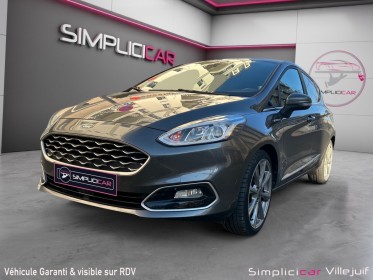 Ford fiesta 1.0 ecoboost 100 ch ss bvm6 vignale, carplay, camera de recul, garantie 12 mois occasion simplicicar villejuif ...