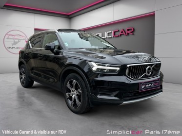 Volvo xc40 t3 163 ch geartronic 8 inscription luxe occasion paris 17ème (75)(porte maillot) simplicicar simplicibike france