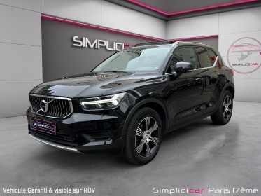 Volvo xc40 t3 163 ch geartronic 8 inscription luxe occasion paris 17ème (75)(porte maillot) simplicicar simplicibike france