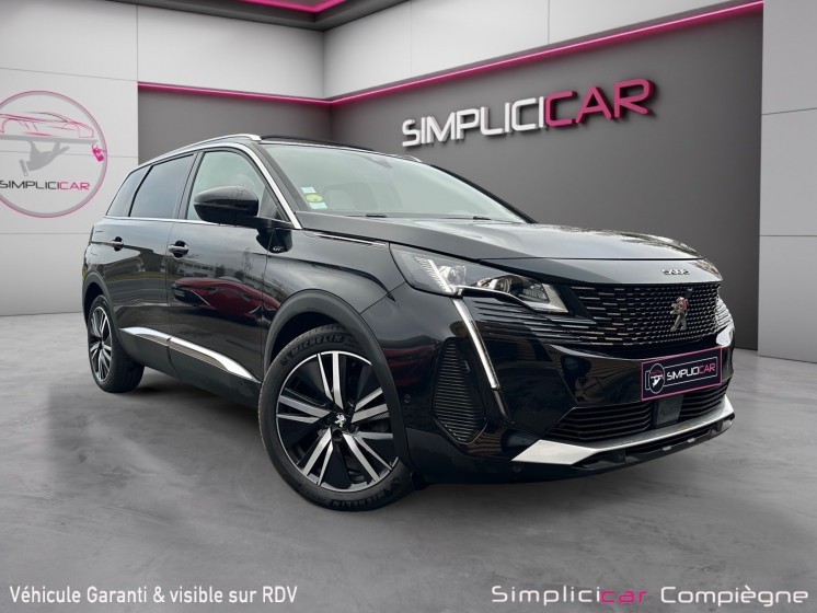 Peugeot 5008 gt eat8 7 places - full - faible km - premiere main - occasion simplicicar compiegne simplicicar simplicibike...