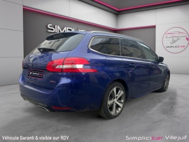 Peugeot 308 puretech 130ch ss eat8 gt line, bluetooth, feux led, garanti 12mois occasion simplicicar villejuif  simplicicar...