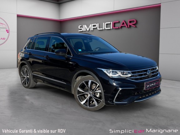 Volkswagen tiguan 2.0 tdi 150ch dsg7 r-line camera de recul carplay iq light garantie 12 mois occasion simplicicar marignane ...