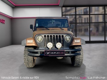 Jeep jeep wrangler 4.0l sahara a occasion simplicicar la fleche simplicicar simplicibike france