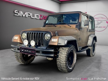 Jeep jeep wrangler 4.0l sahara a occasion simplicicar la fleche simplicicar simplicibike france