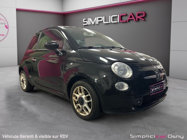 Fiat 500 sport 1.4 16v 100 ch || garantie 12 mois || occasion osny simplicicar simplicibike france