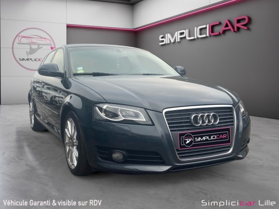 Audi a3 sportback 2.0 tdi 140 dpf s line occasion simplicicar lille  simplicicar simplicibike france